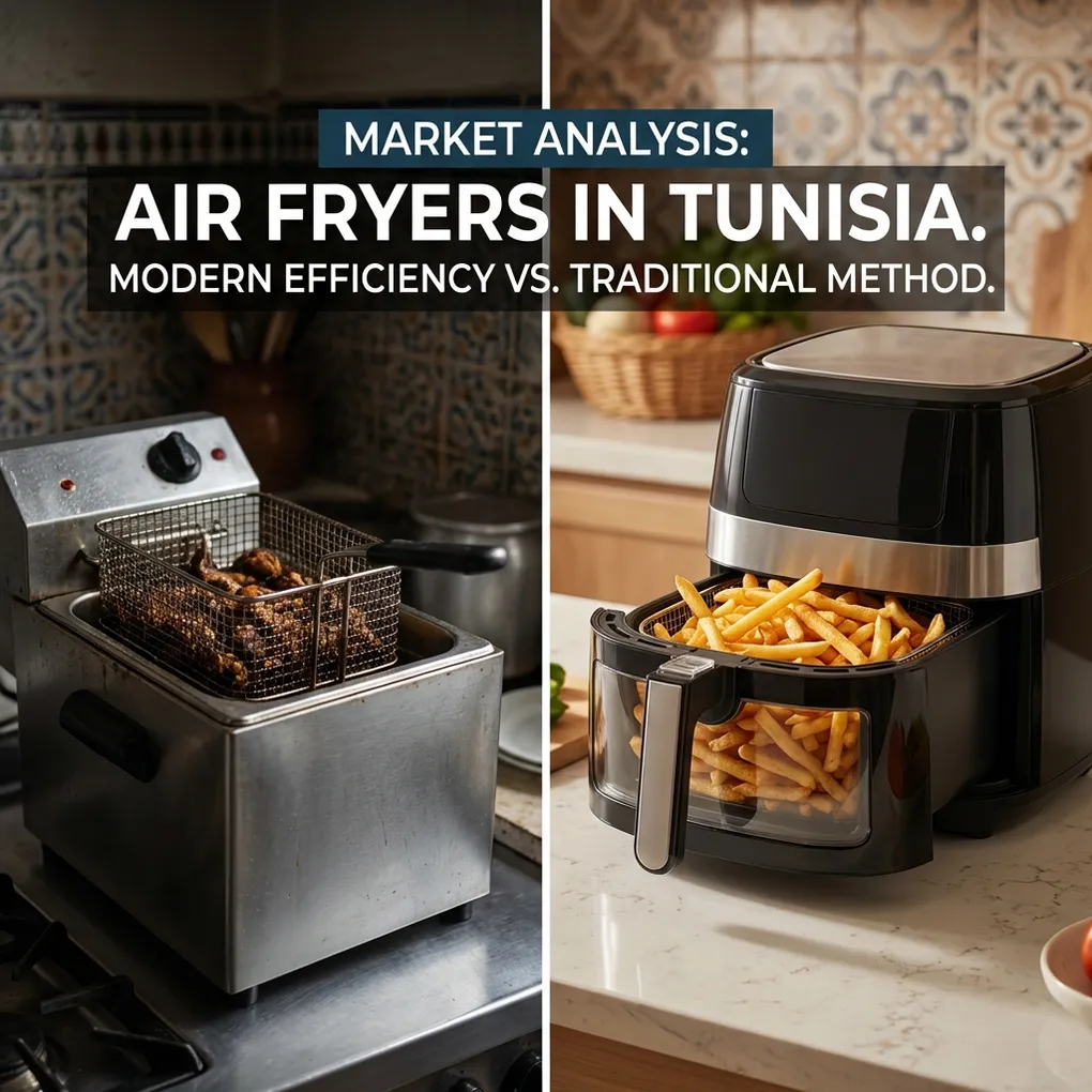 Le Guide Ultime des Friteuses en Tunisie (2025) : Fini l'Huile, Bonjour l'Air ?