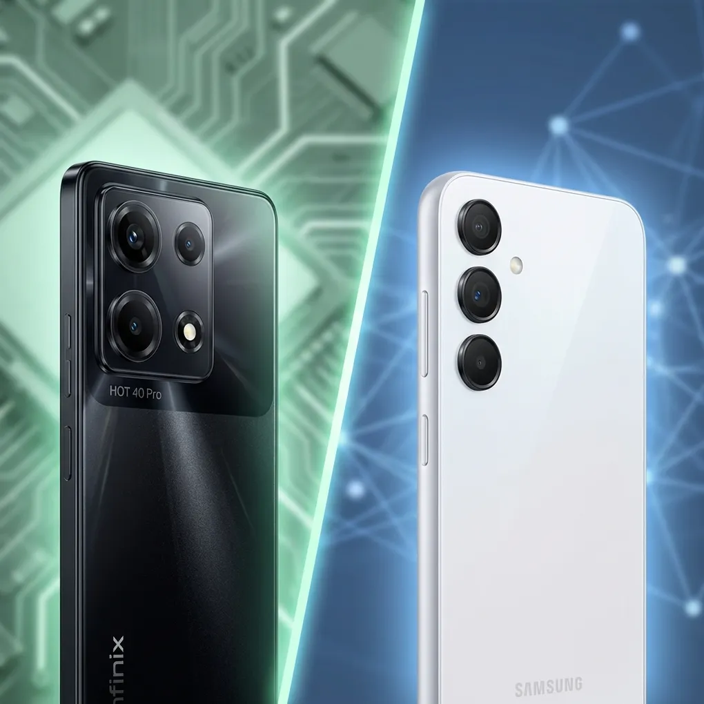 Infinix Hot 40 Pro vs Samsung A14 : Comparatif et Prix Tunisie
